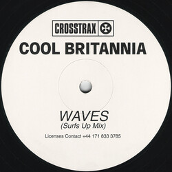 Cool Britannia Waves USED VINYL 12INCH 33 S RPM SINGLE