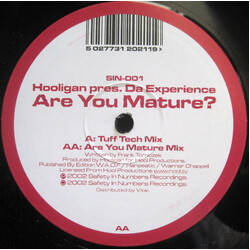 DJ Hooligan / Da Experience Are You Mature? USED VINYL 12INCH