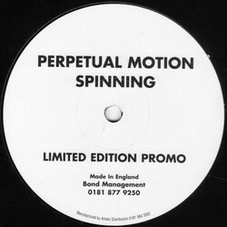 Perpetual Motion Spinning USED VINYL 12INCH 33 S RPM 45 RPM LIMITED EDITION PROMO