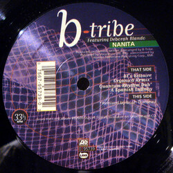 B-Tribe / Deborah Blando Nanita (A Spanish Lullaby) USED VINYL 12INCH 33 S RPM