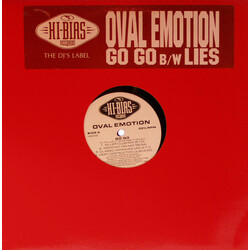 Oval Emotion Go Go / Lies USED VINYL 12INCH 33 S RPM