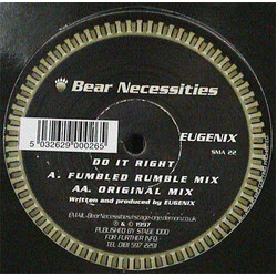 Eugenix Do It Right USED VINYL 12INCH