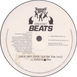 The Jonzun Crew Pack Jam (Look Out For The Ovc) USED VINYL 12INCH