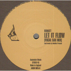 Romatt Let It Flow USED VINYL 12INCH 33 S RPM