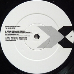 Weekend Players I'll Be There USED VINYL 12INCH 45 RPM PROMO