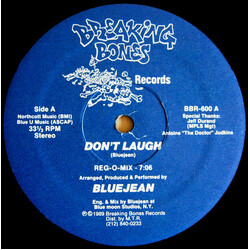 Bluejean Don't Laugh USED VINYL 12INCH 33 S RPM