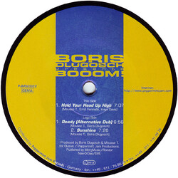 Boris Dlugosch / Booom! Hold Your Head Up High USED VINYL 12INCH 33 S RPM 45 RPM