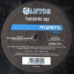 Santos Helsinki EP USED VINYL 12INCH