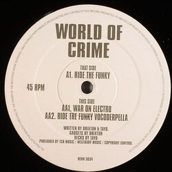 World Of Crime Ride The Funky USED VINYL 12INCH