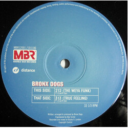 Bronx Dogs 212 (Weya Funk) USED VINYL 12INCH SINGLE 33 S RPM