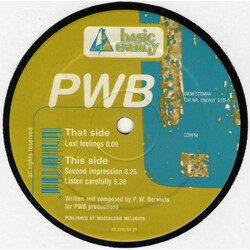PWB Lost Feelings USED VINYL 12INCH 33 S RPM
