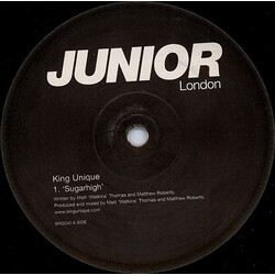 King Unique Sugarhigh USED VINYL 12INCH 33 S RPM