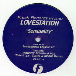 Lovestation Sensuality USED VINYL 12INCH PROMO