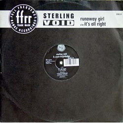 Sterling Void Runaway Girl c/w It's All Right USED VINYL 12INCH 45 RPM