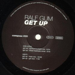 Ralf GUM Get Up USED VINYL 12INCH