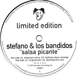 Il Stefano / Los Bandidos (2) Salsa Picante USED VINYL 12INCH LIMITED EDITION 33 S RPM