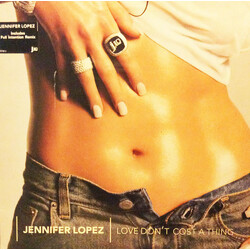 Jennifer Lopez Love Don't Cost A Thing USED VINYL 12INCH 45 RPM