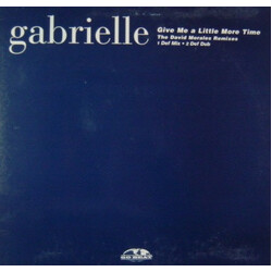 Gabrielle Give Me A Little More Time (David Morales Remixes) USED VINYL 12INCH 33 S RPM PROMO