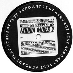 Black Science Orchestra / Jenny Devivo Keep On Keepin' On (Murda Mixes 2) USED VINYL 12INCH 45 RPM