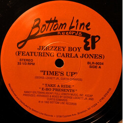 Jerzzey Boy Times Up USED VINYL 12INCH 33 S RPM EP