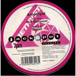 Amethyst The Tempest / Babel USED VINYL 12INCH