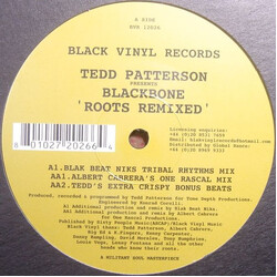Tedd Patterson / Blackbone Roots Remixed USED VINYL 12INCH