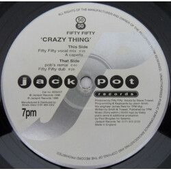 Fifty Fifty Crazy Thing USED VINYL 12INCH
