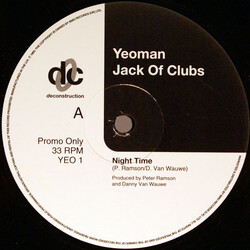 Yeomen Jack Of Clubs USED VINYL 12INCH 33 S RPM PROMO