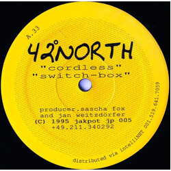 42° North Cordless USED VINYL 12INCH 33 S RPM