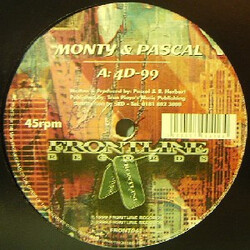 Rude Bwoy Monty / Pascal 4D-99 / Aquarius 33 USED VINYL 12INCH 45 RPM