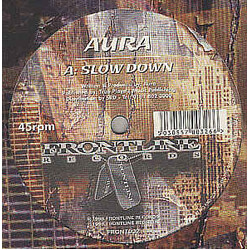Aura (2) Slow Down / Escape USED VINYL 12INCH 45 RPM