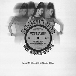Bob Sinclar / Lee Genesis My Only Love USED VINYL 12INCH PROMO 33 S RPM LIMITED EDITION