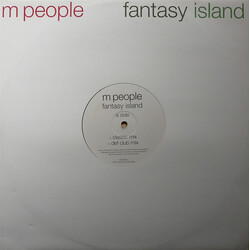 M People Fantasy Island USED VINYL 12INCH PROMO 33 S RPM
