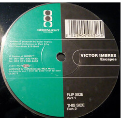 Victor Imbres Escapes USED VINYL 12INCH 45 RPM