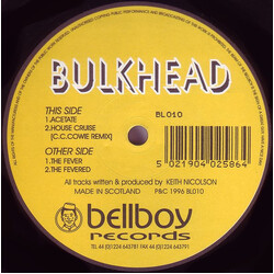 Bulkhead The Fever USED VINYL 12INCH