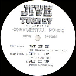 Continental Force Get It Up USED VINYL 12INCH SINGLE