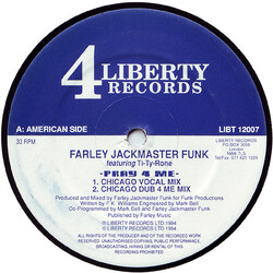 Farley "Jackmaster" Funk / Ti-Ty-Rone Pray 4 Me USED VINYL 12INCH 33 S RPM