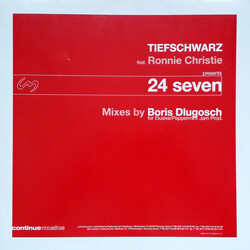 Tiefschwarz / Ronnie Christie 24 Seven (Boris Dlugosch Mixes) USED VINYL 12INCH 33 S RPM