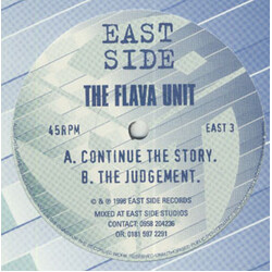 The Flava Unit Continue The Story / The Judgement USED VINYL 12INCH 33 S RPM