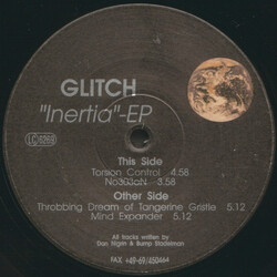 Glitch Inertia EP USED VINYL 12INCH EP LIMITED EDITION