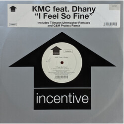 KMC (2) / Dhany I Feel So Fine (Includes Tillmann Uhrmacher Remixes And G&M Project Remix) USED VINYL 12INCH 33 S RPM 45 RPM