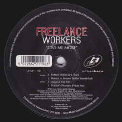 Freelance Workers Give Me More USED VINYL 12INCH