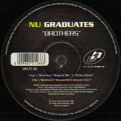 Nu Graduates Brothers USED VINYL 12INCH 33 S RPM EP
