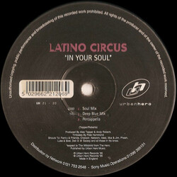 Latino Circus In Your Soul USED VINYL 12INCH 33 S RPM