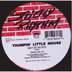 Thumpin' Little Mouse Can't Get No Rest USED VINYL 12INCH 33 S RPM