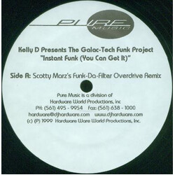 Kelly D / The Galac-Tech Funk Project Instant Funk (You Can Get It) USED VINYL 12INCH