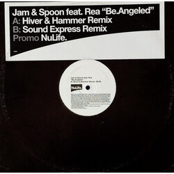 Jam & Spoon / Rea Garvey Be.Angeled USED VINYL 12INCH 45 RPM PROMO