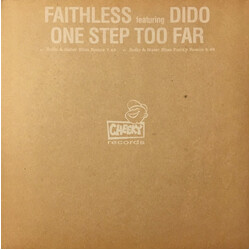 Faithless / Dido One Step Too Far USED VINYL 12INCH PROMO 45 RPM