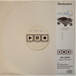 Tep Zeppi Space Is The Place USED VINYL 12INCH WHITE LABEL 45 RPM 33 S RPM