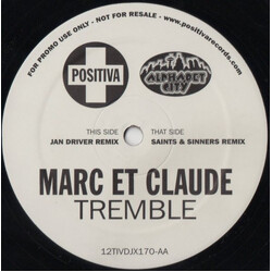 Marc Et Claude Tremble USED VINYL 12INCH 33 S RPM 45 RPM PROMO
